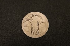 1917 D Standing Liberty Quarter Type 1 No Date T1 Variety US Silver 25 Cents #2 picture