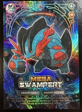 MEGA SWAMPERT - POKEMON MEGA EVOLUTIONS PRISMA CCG HOLO picture