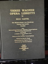 Three Wagner Opera Libretti  by Nico Castel picture