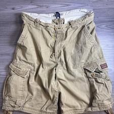 Vintage Aeropostale Cargo Shorts Mens 36 Military Paratrooper Thrashed Y2K picture