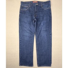 Arizona Jeans Co, Men's Relaxed Straight Fit Blue Denim Jeans picture