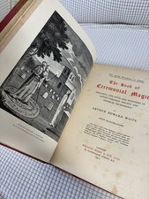 The Book Of Ceremonial Magic 1911 Antique Book Collectable picture