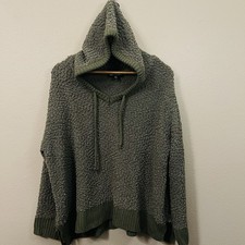 Allison Andrews Oversized Comfort Hoodie Green Forrest Goblin Swampcore Size L picture