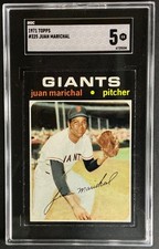 1973 Topps Juan Marichal #  325 Giants  HOF   SGC  5 picture