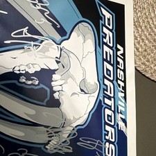 Nashville Predators Signed Original Hockey Photo, Autograph Not Authenticated picture