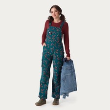 Women's Heirloom Gardening Bib Overalls Duluth Trading Item 16760 picture