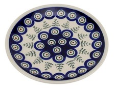 Polish Pottery Handmade Dessert Plate 6.5