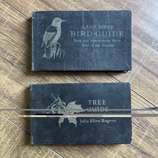 Lot 2 Antique field Guides Books picture