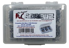 RC Screwz RCScrewZ Stainless Steel Screw Kit tra089 Compatible with Traxxas Maxx picture