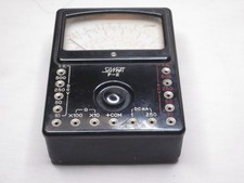 as-is untested vintage SANWA P-2 Electric Instrument analog multimeter meter picture
