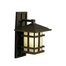 -1 light Wall Bracket-with Arts and Crafts/Mission inspirations-15.75 inches picture