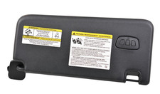 OEM 2021-2026 Ford Bronco Driver Sun Visor w/ Homelink Black M2DB-S04101-CF319W picture