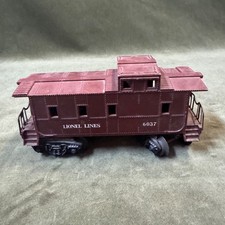 Postwar Lionel 0/027 Lionel Lines 6037  Caboose picture