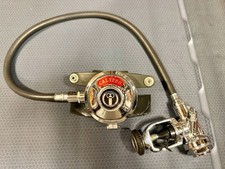 VINTAGE 1970's U.S. Divers Aqua Lung Calypso Scuba Regulator - 1st & 2nd Stage picture