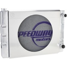 Aluminum Fan Shroud For Speedway Motors Radiators, Single Fan, 22 picture