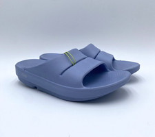 Oofos OOAHH Unisex' NEW Recovery Slide Neptune Blue Multiple Sizes picture