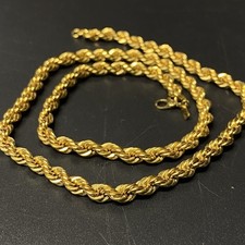 MONET Vintage Rope Chain NECKLACE 20
