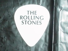THE ROLLING STONES Logo RaRe Keith Richards 2003 Licks Concert Tour GUITAR PICK picture