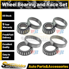 Front Inner Front Outer Wheel Bearing and Race Set 4 X WJB For Dodge 1973-2003 picture