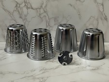 VTG KitchenAid Hobart Lot of 4 RVS Rotor Vegetable Replacement Cones/Shaft picture