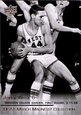 2014-15 Upper Deck March Madness Collection #JW1 Jerry West - BSK picture