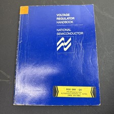 Vintage 1977 National Semiconductor Voltage Regulator Handbook Tech Manual picture