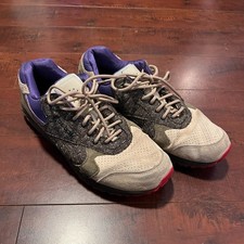 Reebok Bodega Inferno Tweed Suede Mens 10.5 Gray Purple Red picture