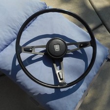 1975-1979 Vintage Honda Civic CVCC OEM Black Steering Wheel w/ Cap picture