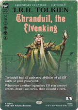 Thranduil, the Elvenking (Borderless) The Hobbit NM MTG Non-Foil picture