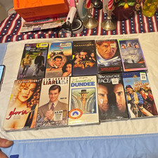 Mixed Lot DVD Movies - Shania, Sling Blade, Face/Off, Crocodile Dundee, 007 picture