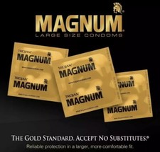 TROJAN MAGNUM GOLD CONDOMS  1000 PACK-BULK, BUY MORE SAVE MORE exp and 2030 picture