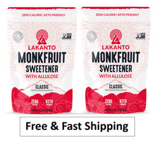 Lakanto Classic Monk Fruit Sweetener with Allulose, 1 lb, 1 Count ( 2 Pack) picture