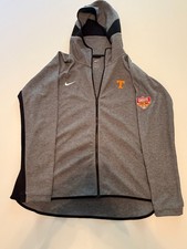 Nike Dri-FIT Tennessee Volunteers Cheez-It Citrus Bowl Full Zip Hoodie Gray XXL picture