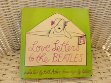 1964 Love Letters To The Beatles Hardcover Book w/ Dust Jacket by Bill Adler picture