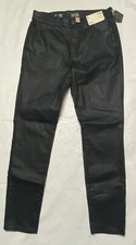 A.N.A. High Rise Skinny Jeans Women's Size 6 Black Coated Fitted NWT picture