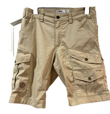 FjallRaven Men's 86892 Vidda Pro Lite Cargo Shorts Beige 10” US 30 EU 46 G-1000 picture