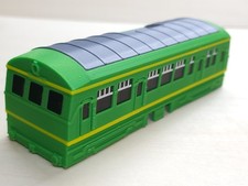 Custom 3D Printed Railcar Shell FDM Green/Yellow Fits TOMY Trackmaster Diesel 10 picture