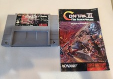 Contra III 3: The Alien Wars Super Nintendo (SNES) picture