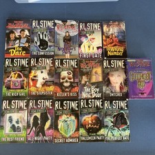 R.L. Stine Fear Street YA Horror Paperback Lot 16 Various Titles *READ picture