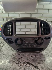 2002-2007 Toyota Sequoia HVAC Climate Control Silver Bezel OEM 88650-0C021 picture