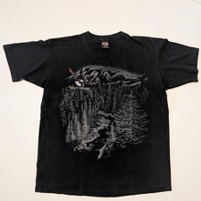 Vtg 90s Harley Davidson T Shirt Mens XL Eagle Daytona Bike Week 1997 Holoubek picture