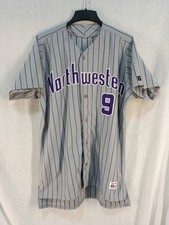 Vintage 1998 Northwestern Wildcats Team Issued Baseball Jersey #9 Speedline Pro picture