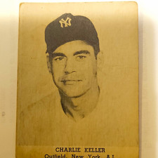TIP-TOP Bakers Charlie Keller New York Yankees Vintage MLB Baseball Photo Card picture