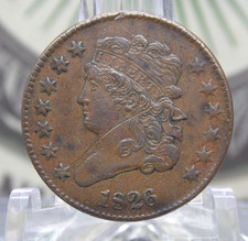 1826 Classic Head Half Cent 1/2c #EC2 East Coast Coin & Collectables, Inc. picture