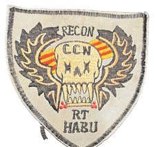 Special Forces USSF Recon Team Habu Ke-Shan Vietnam War Patch ORIGINAL Bk2 picture