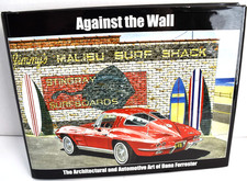 Signed Against the Wall Architectural Automotive Art Dana Forrester 2003 Murals picture