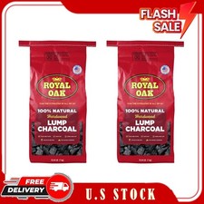 2 Pack Royal Oak 100% All Natural Hardwood Lump Charcoal, 15.4 lbs picture