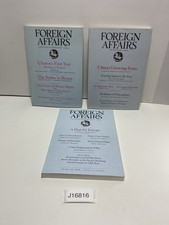 Foreign Affairs Magazine Lot Of 3 Issues 90's Mixed Lot Vintage picture