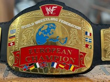 European Wrestling Championship Replica Belt Adult Size 2mm picture