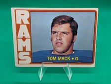 1972 Topps (High #) Tom Mack #337 - Los Angeles Rams  *EX-NM* picture